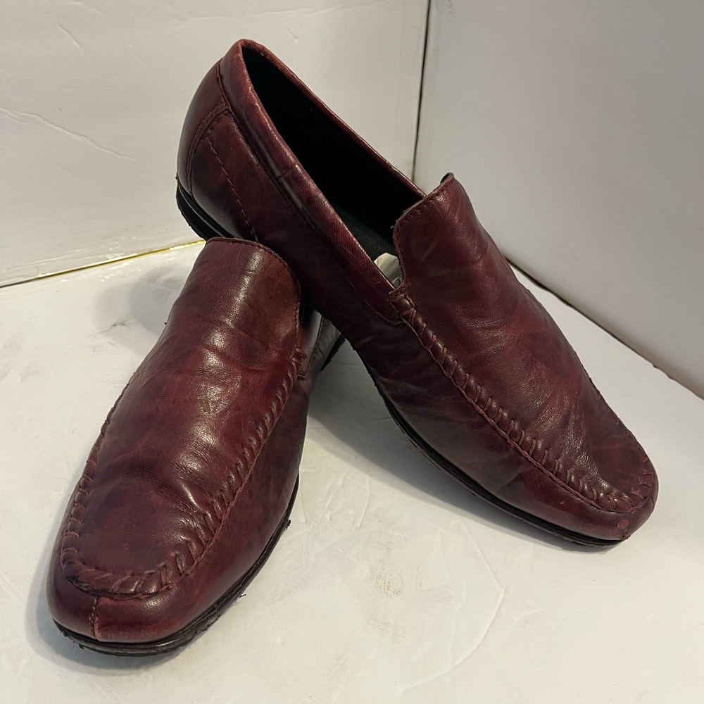 Stacy Adams Men’s Brown Dress Loafers Size 8.5